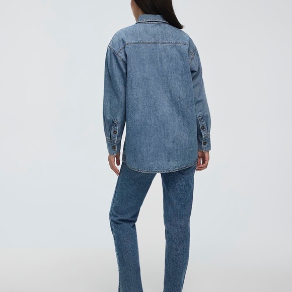 Reitmans Womens Denim Overshirt - Picture 2 of 9